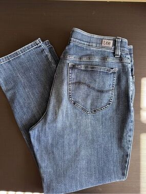 Lee Medium Wash Blue Denim Jeans